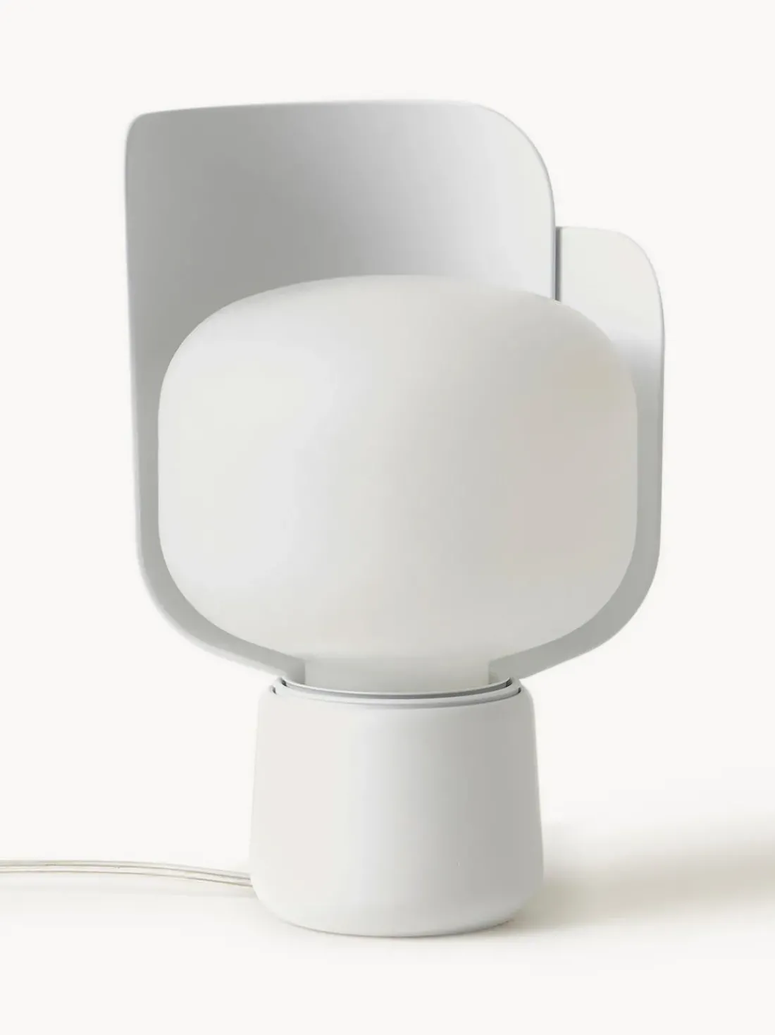 Lámpara de mesa artesanal pequeña Blom