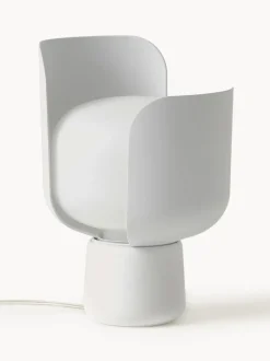 Lámpara de mesa artesanal pequeña Blom
