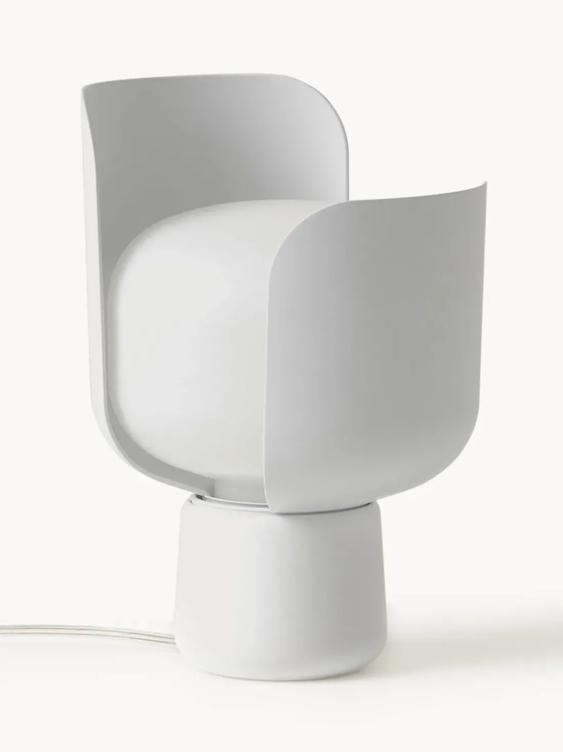 Lámpara de mesa artesanal pequeña Blom