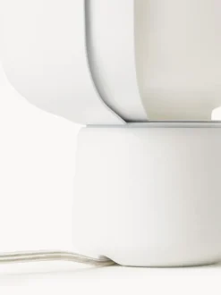 Lámpara de mesa artesanal pequeña Blom