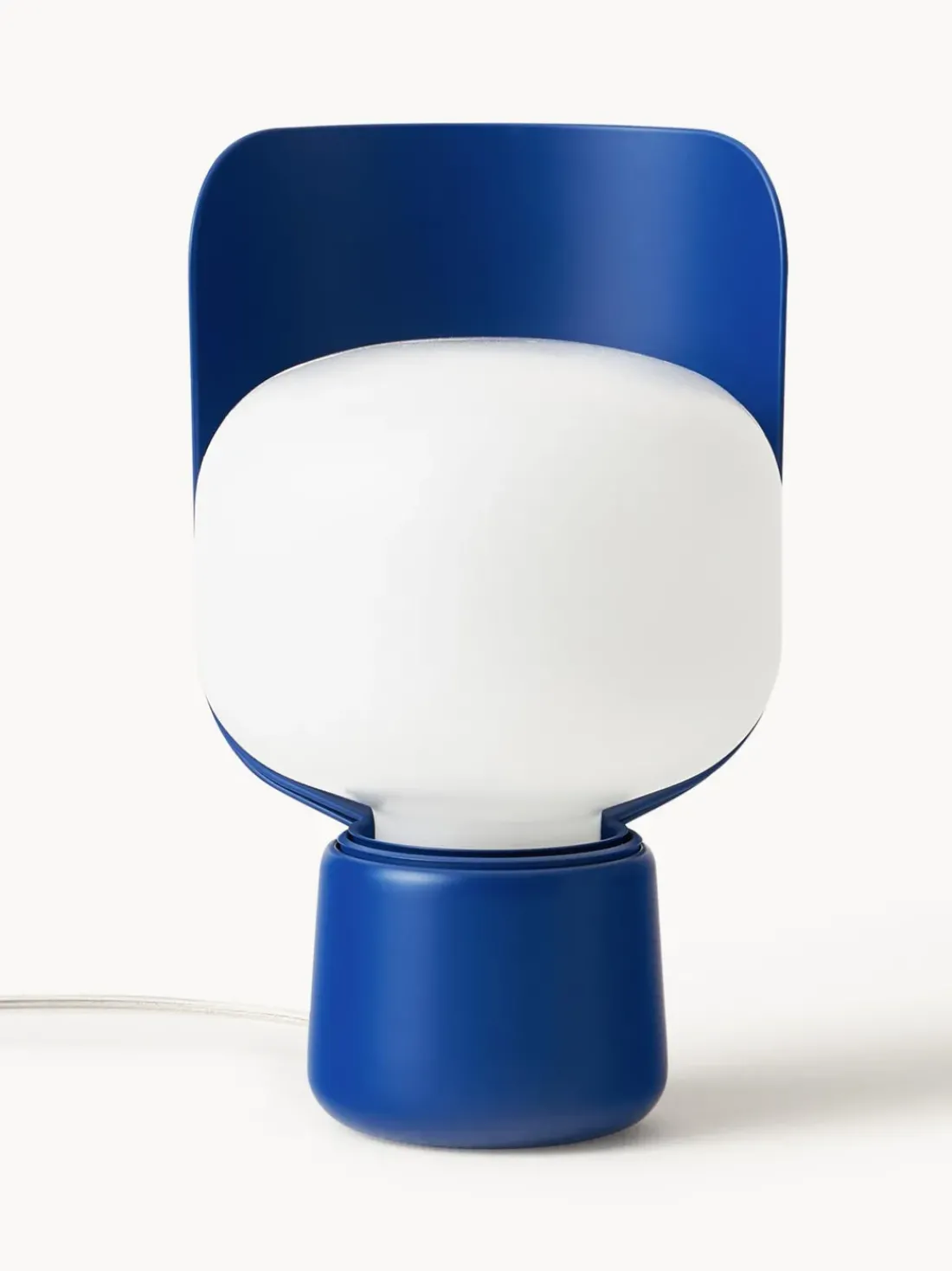Lámpara de mesa artesanal pequeña Blom