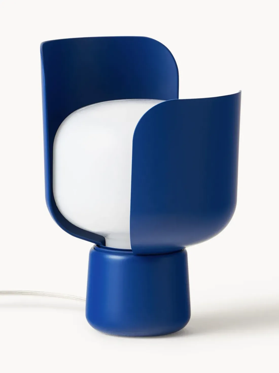 Lámpara de mesa artesanal pequeña Blom