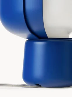 Lámpara de mesa artesanal pequeña Blom