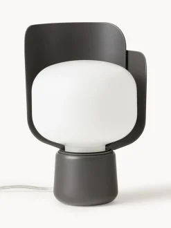 Lámpara de mesa artesanal pequeña Blom