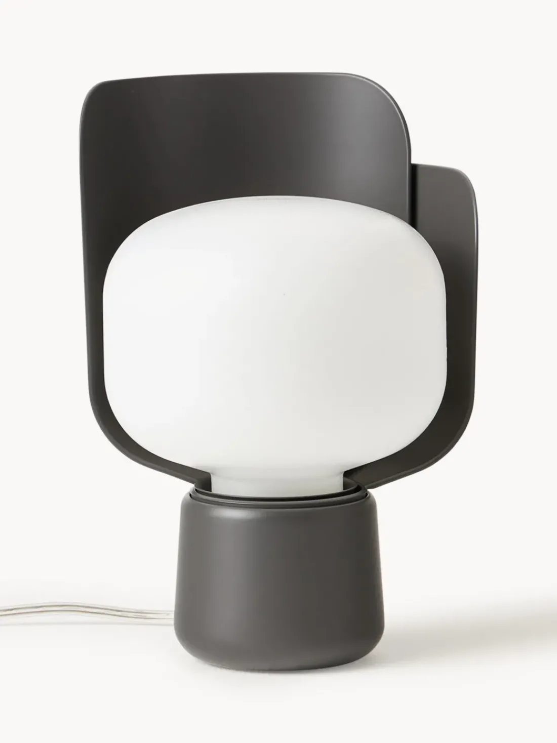 Lámpara de mesa artesanal pequeña Blom