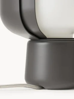 Lámpara de mesa artesanal pequeña Blom