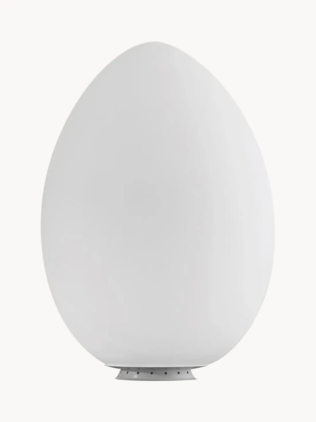 Lámpara de mesa artesanal Uovo