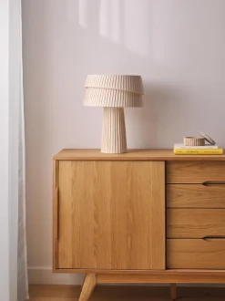 Lámpara de mesa con pantala asimetrica Nyla