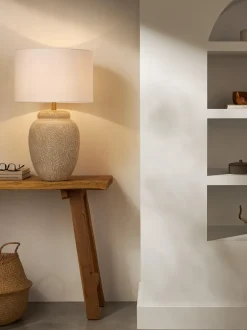 Lámpara de mesa de cerámica Bodhi