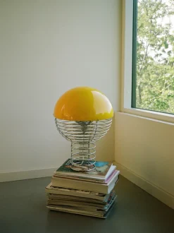 Lámpara de mesa de diseño Verner Panton Wire