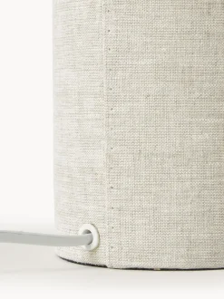 Lámpara de mesa de lino Ron