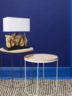 Lámpara de mesa de madera de diseño Nature