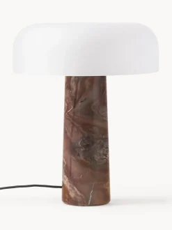 Lámpara de mesa de mármol Carla