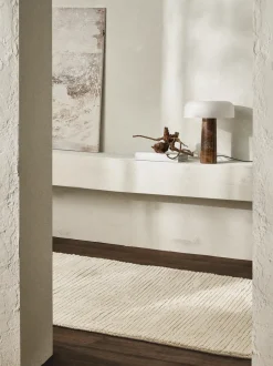 Lámpara de mesa de mármol Carla