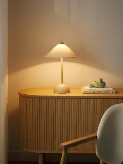 Lámpara de mesa de mármol Desto