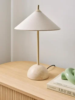 Lámpara de mesa de mármol Desto