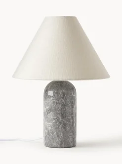 Lámpara de mesa de mármol Gia