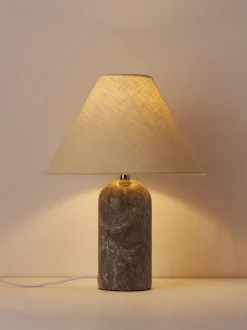 Lámpara de mesa de mármol Gia