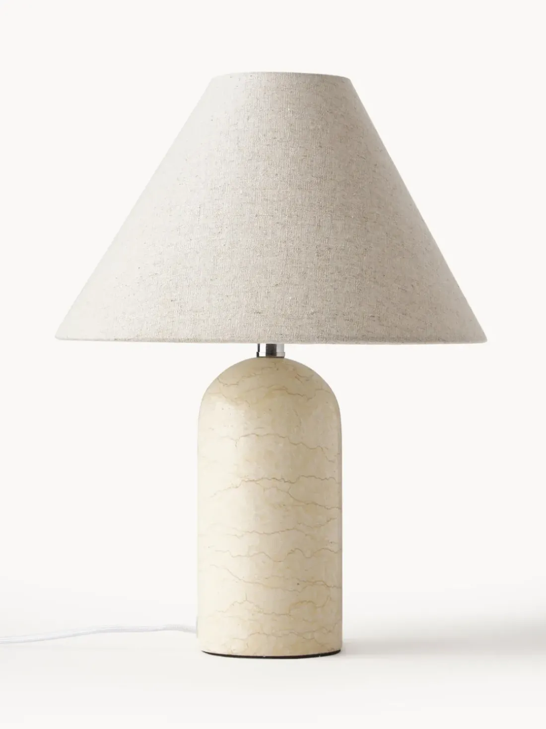 Lámpara de mesa de mármol Gia