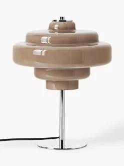Lámpara de mesa de vidrio Millie