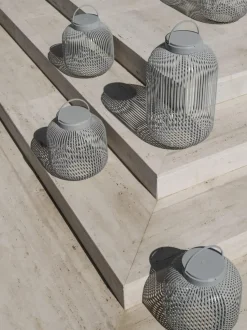 Lámpara de mesa exterior LED Lito, portátil