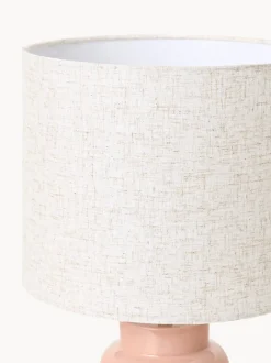 Lámpara de mesa grande de cerámica Christine
