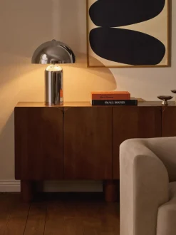 Lámpara de mesa grande retro Walter