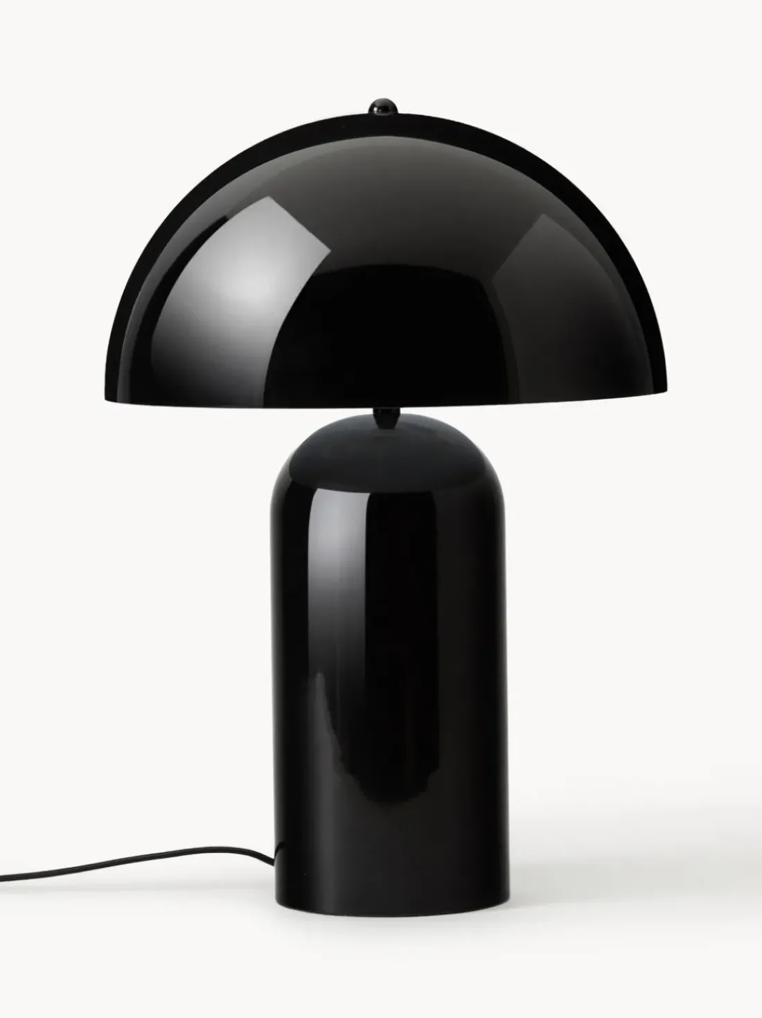 Lámpara de mesa grande retro Walter