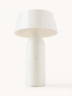 Lámpara de mesa LED Bicoca, con pantalla ajustable regulable, pórtatil