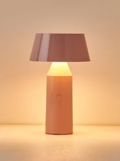 Lámpara de mesa LED con pantalla ajustable regulable Bicoca, pórtatil