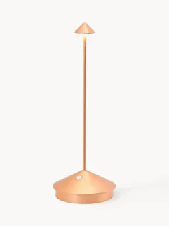 Lámpara de mesa LED móvil pequeña Pina, regulable