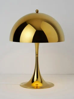 Lámpara de mesa LED Panthella de diseño Verner Panton, 44 cm