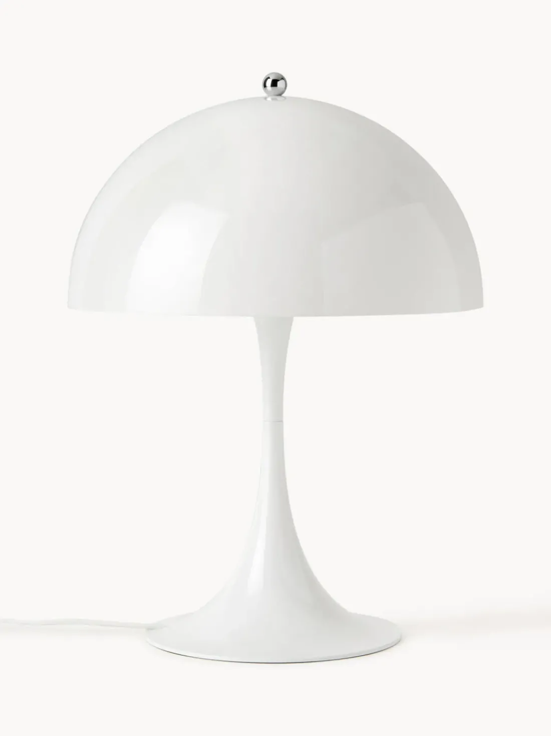 Lámpara de mesa LED Panthella de diseño Verner Panton, 34 cm