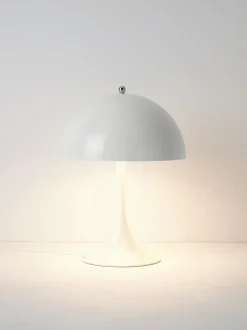 Lámpara de mesa LED Panthella de diseño Verner Panton, 34 cm