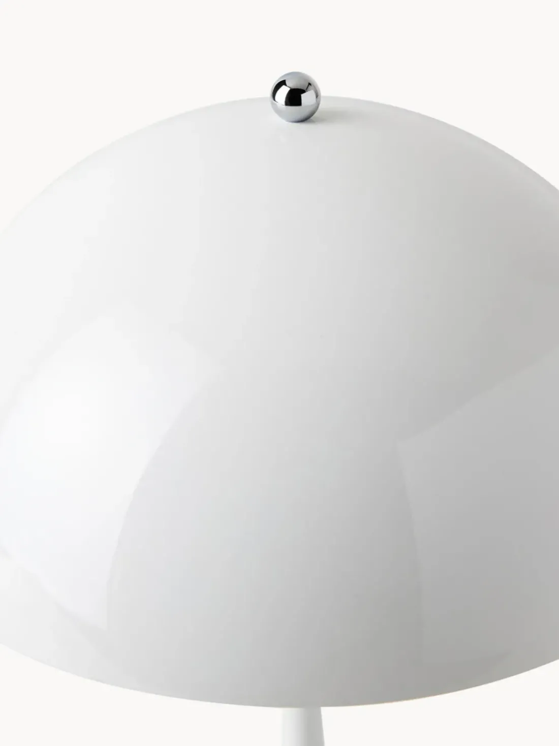 Lámpara de mesa LED Panthella de diseño Verner Panton, 34 cm