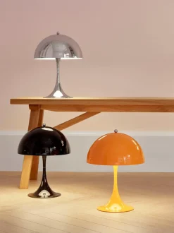 Lámpara de mesa LED Panthella 250, diseño Verner Panton