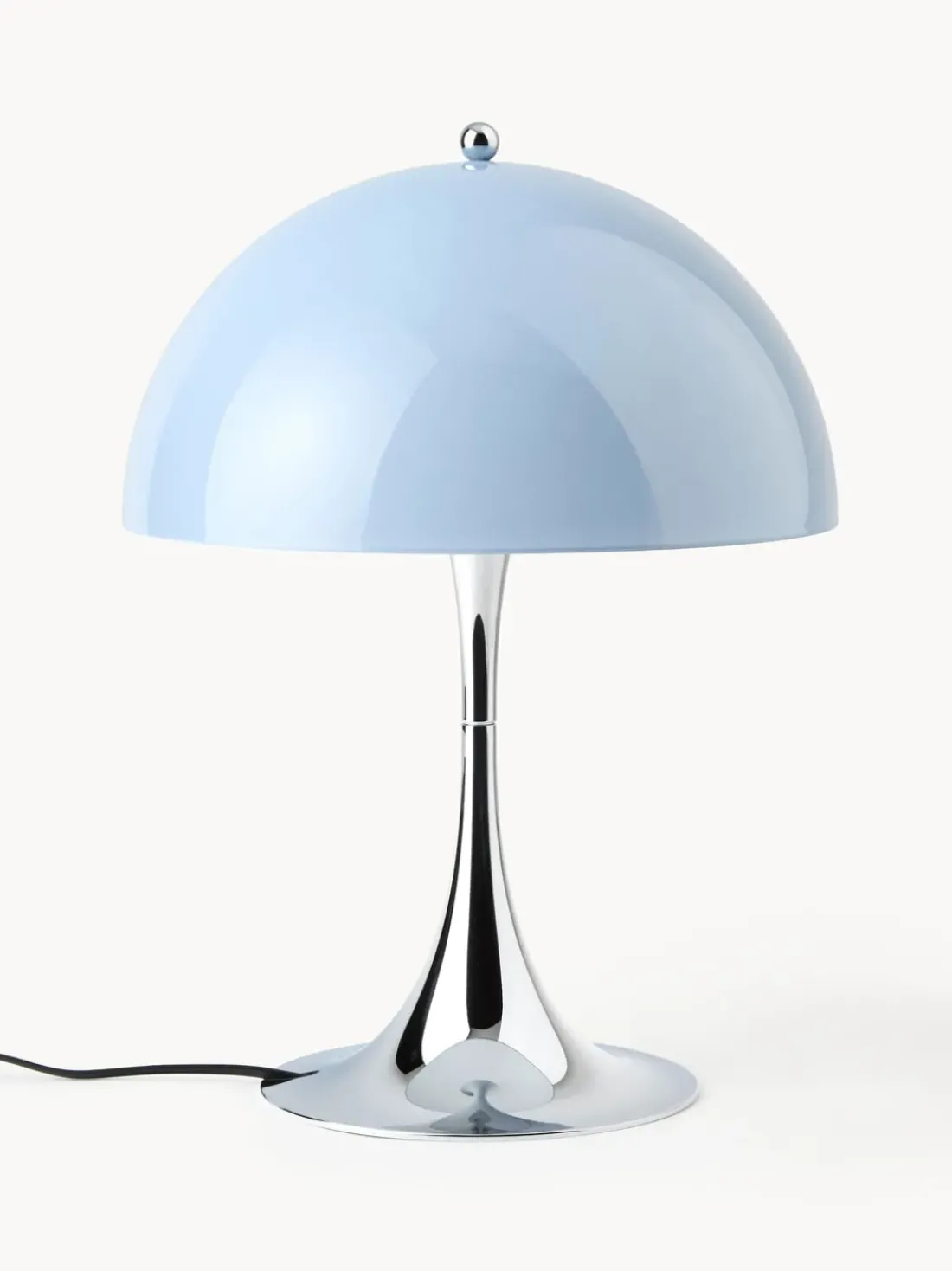 Lámpara de mesa LED Panthella de diseño Verner Panton, 44 cm