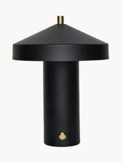 Lámpara de mesa LED pequeña regulable Hatto, portátil