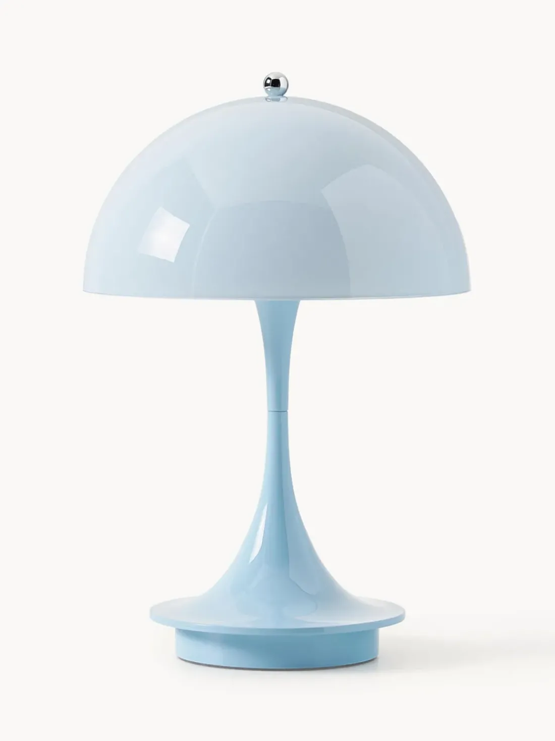 Lámpara de mesa LED regulable con temporizador Panthella, 24 cm, portátil