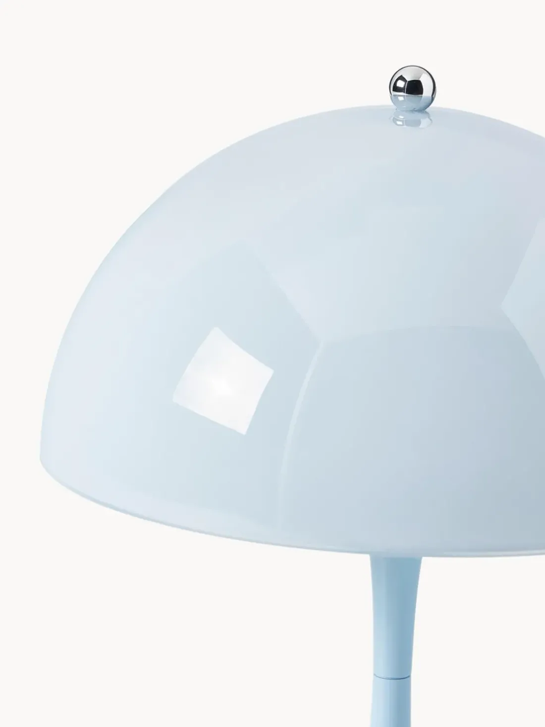 Lámpara de mesa LED regulable con temporizador Panthella, 24 cm, portátil