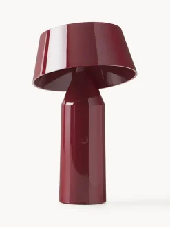 Lámpara de mesa LED regulable con pantalla ajustable Bicoca, pórtatil