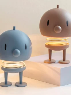 Lámpara de mesa LED regulable Choco, portátil