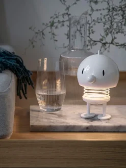 Lámpara de mesa LED regulable Choco, portátil