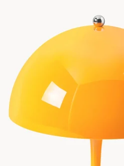 Lámpara de mesa LED regulable Panthella de diseño Verner Panton, 24 cm, portátil