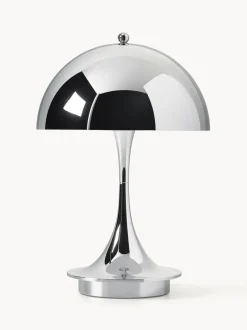 Lámpara de mesa LED regulable Panthella de diseño Verner Panton, 24 cm, portátil