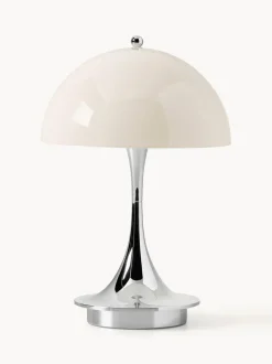 Lámpara de mesa LED regulable Panthella de diseño Verner Panton, 24 cm, portátil