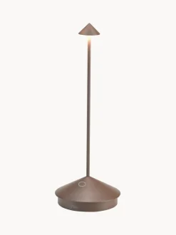 Lámpara de mesa LED regulable pequeña Pina Pro, portátil