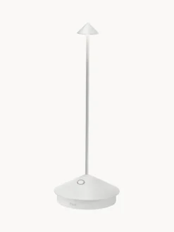 Lámpara de mesa LED regulable pequeña Pina Pro, portátil