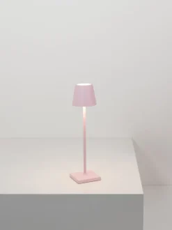 Lámpara de mesa LED regulable Poldina, portátil