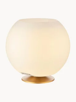 Lámpara de mesa LED regulable Sphere, con altavoz Bluetooth y enfriador de botellas